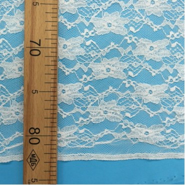 Гипюр типа Дантель - цвет молочный