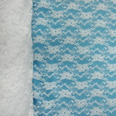 Гипюр типа Дантель - цвет белый