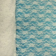 Гипюр типа Дантель - цвет молочный