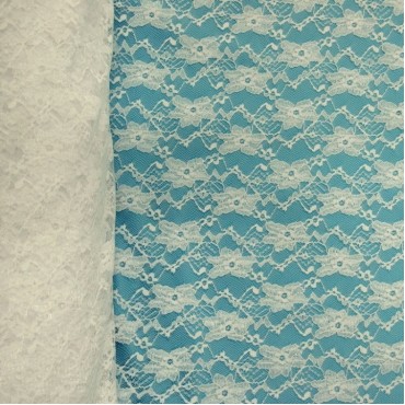 Гипюр типа Дантель - цвет молочный