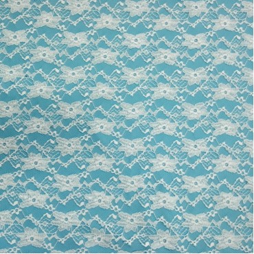 Гипюр типа Дантель - цвет белый