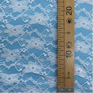 Гипюр типа Дантель - цвет белый