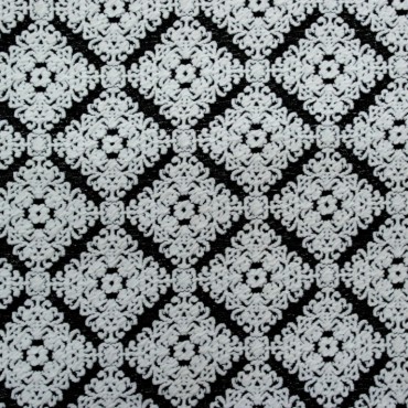 Трикотаж костюмный - Ромбики