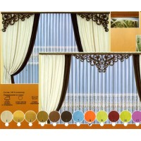 Текстильные ажуры - цвет коричневый