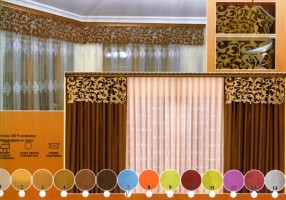 Текстильные ажуры - цвет серо - голубой