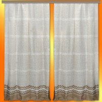 Готовый комплект штор из хлопка